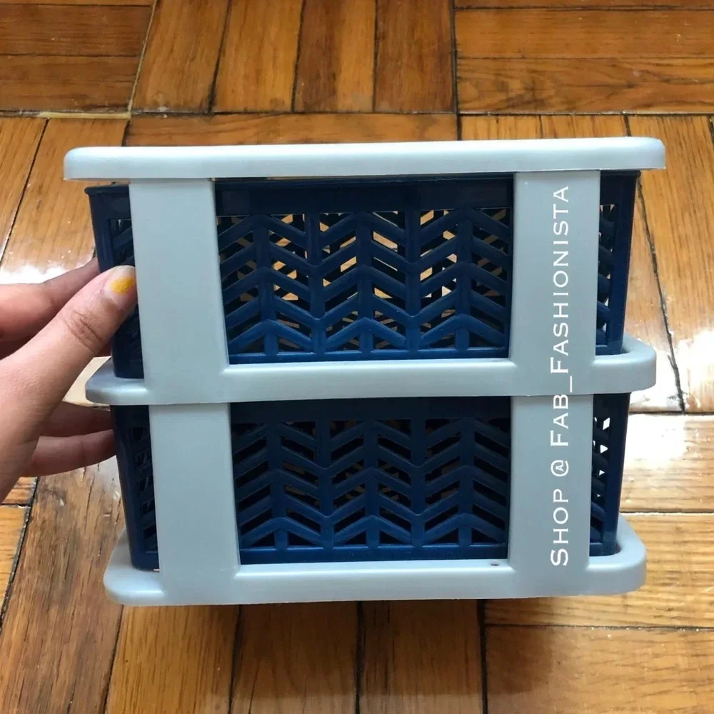 Desk storage organizer with pull out drawers